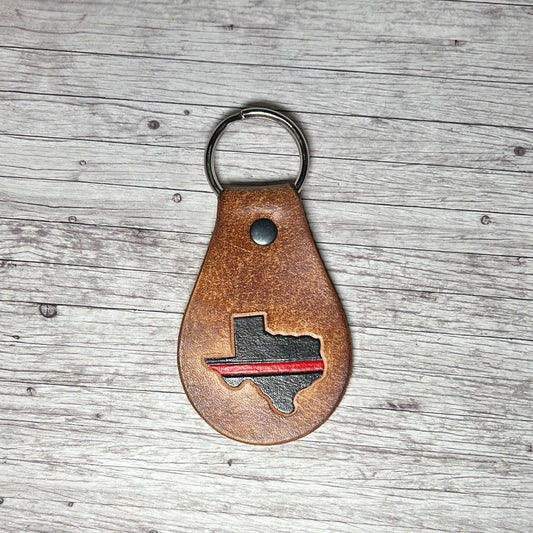 Red Line Keychain