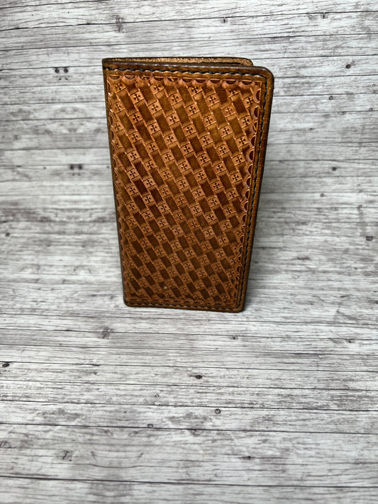 Basketweave Cowboy Short Wallet